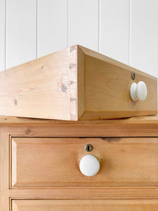 A 19th Century English Chest of Drawers or Dresser