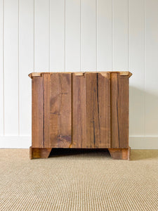 An Antique English Pine Chest of Drawers Dresser c1890
