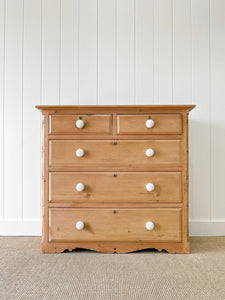 A 19th Century English Chest of Drawers or Dresser