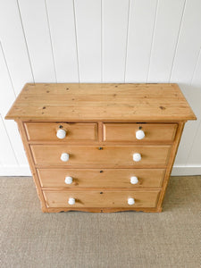 A 19th Century English Chest of Drawers or Dresser