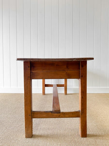 An Antique Irish, Over 6ft Dining Server or Console Table