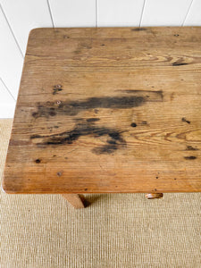 An Antique Irish, Over 6ft Dining Server or Console Table