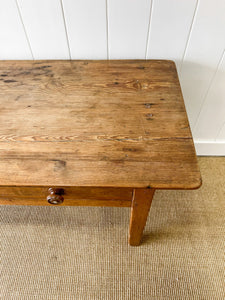 An Antique Irish, Over 6ft Dining Server or Console Table