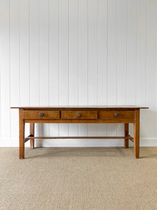 An Antique Irish, Over 6ft Dining Server or Console Table
