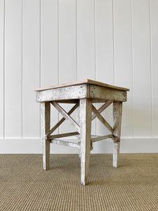 A Delightfully Rustic and Quirky Antique End Table c1890