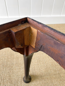 A Graceful 18th Century English Cabriole Leg Dressing Stool