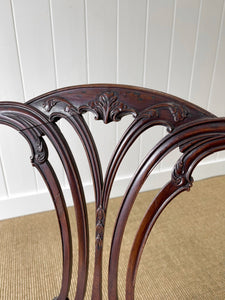 An 18th Century Mahogany Elbow Chair Newly Upholstered