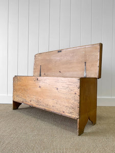 An 18th Century English Pine Coffer or Trunk