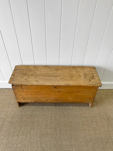 An 18th Century English Pine Coffer or Trunk