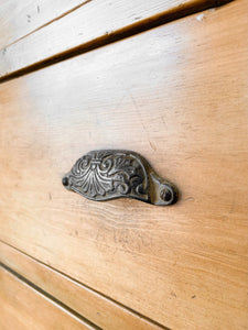 A Large 19th Century English Pine Linen Press Cupboard