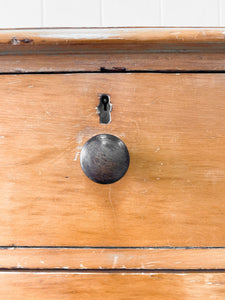 A Large Pine Chest of Drawers Dresser c1890