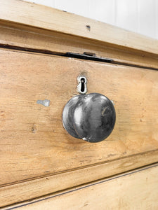 An Antique English Pine Chest of Drawers Dresser c1890