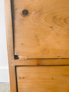 An Good English Pine Chest of Drawers Dresser c1890