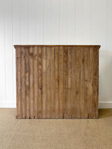 A Rustic English 19th Century Pine Cupboard c1880