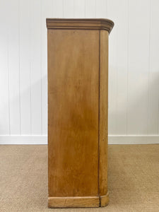 A Rustic English 19th Century Pine Cupboard c1880