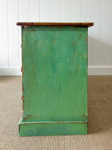A Large English Country 6 Drawer Pine Buffet or Sideboard c1860