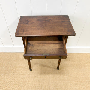 A Louis XVI Period French Mahogany Table En Chiffonier
