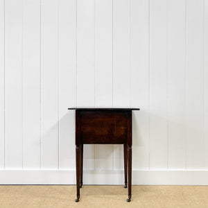 A Louis XVI Period French Mahogany Table En Chiffonier