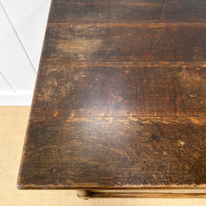 A Very Good English Oak 18th Century Lowboy or Side Table
