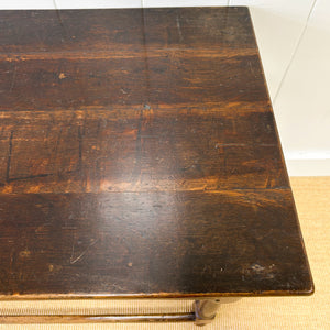 A Very Good English Oak 18th Century Lowboy or Side Table