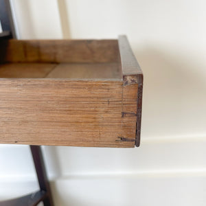 An Antique Georgian Mahogany Nightstand or Side Table