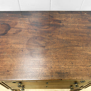 A Louis XVI Period French Mahogany Table En Chiffonier