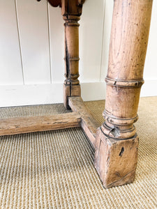 Antique English Country Oak 6ft Refectory Style Table