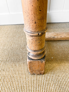 Antique English Country Oak 6ft Refectory Style Table