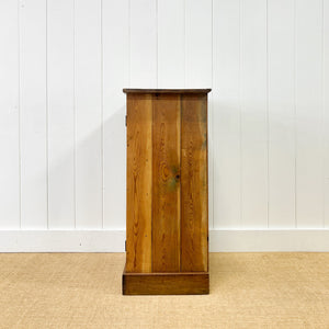 A Charming Pine Tall and Narrow Cabinet c1890