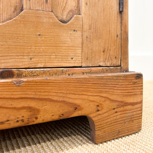 A Charming Pine Tall and Narrow Cabinet c1890