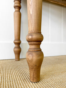A Charming Pair of English Pine Bedside Tables
