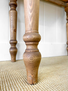 A Charming Pair of English Pine Bedside Tables