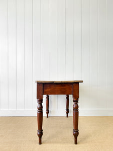 An English Country Pine Console Table or Desk