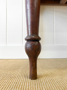 An English Country Pine Console Table or Desk