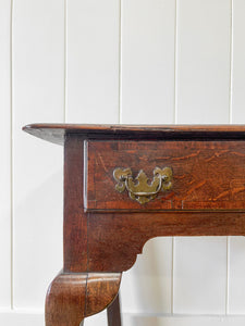An 18th Century Oak Lowboy