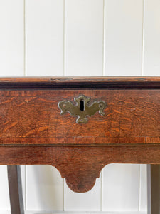 An 18th Century Oak Lowboy