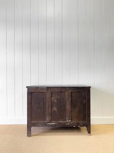 An English George III Oak Mule Chest