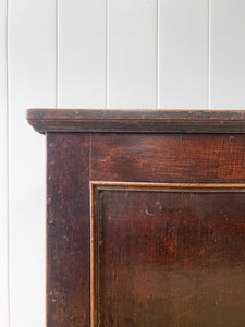 An English George III Oak Mule Chest