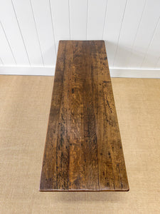 An Antique French Country Oak Coffee Table