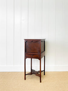 A George III Mahogany Sewing Table with Rising Lid