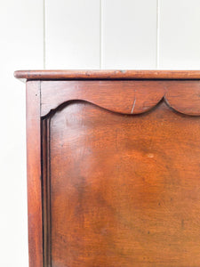 A George III Mahogany Sewing Table with Rising Lid