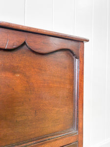 A George III Mahogany Sewing Table with Rising Lid