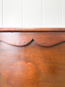 A George III Mahogany Sewing Table with Rising Lid