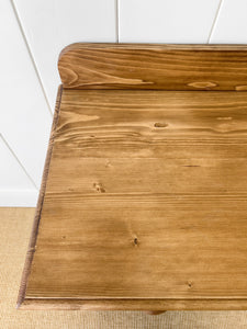 A Charming Pair of English Pine Bedside Tables