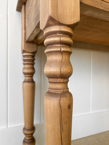 A Charming Pair of English Pine Bedside Tables