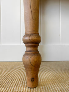 A Charming Pair of English Pine Bedside Tables