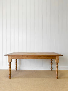 An English Country Pine 6ft Dining Table