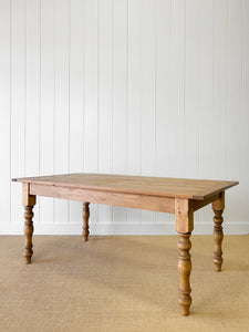 An English Country Pine 6ft Dining Table