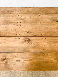 An English Country Pine 6ft Dining Table