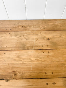 An English Country Pine 6ft Dining Table